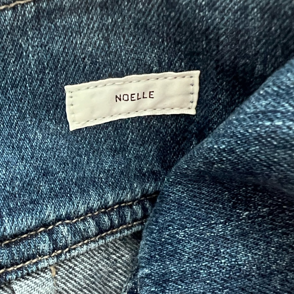 Citizens of Humanity Noelle Ultra High-Rise Belted Cargo Jeans Sz 26 Medium Wash - Picture 10 of 13